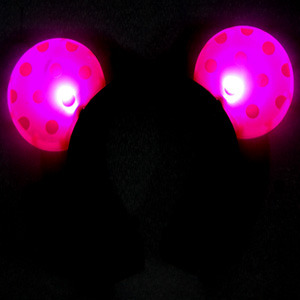 LED 램프미키마우스머리띠-핑크