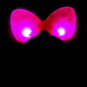 LED램프리본머리띠-핑크