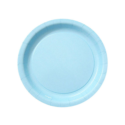접시(종이)소-라이트블루